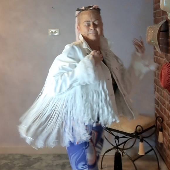 FREE SHIPPING HOT MAMACITA This JACKET IS "Rockin" BEAUTIFUL - Picture 9 of 15